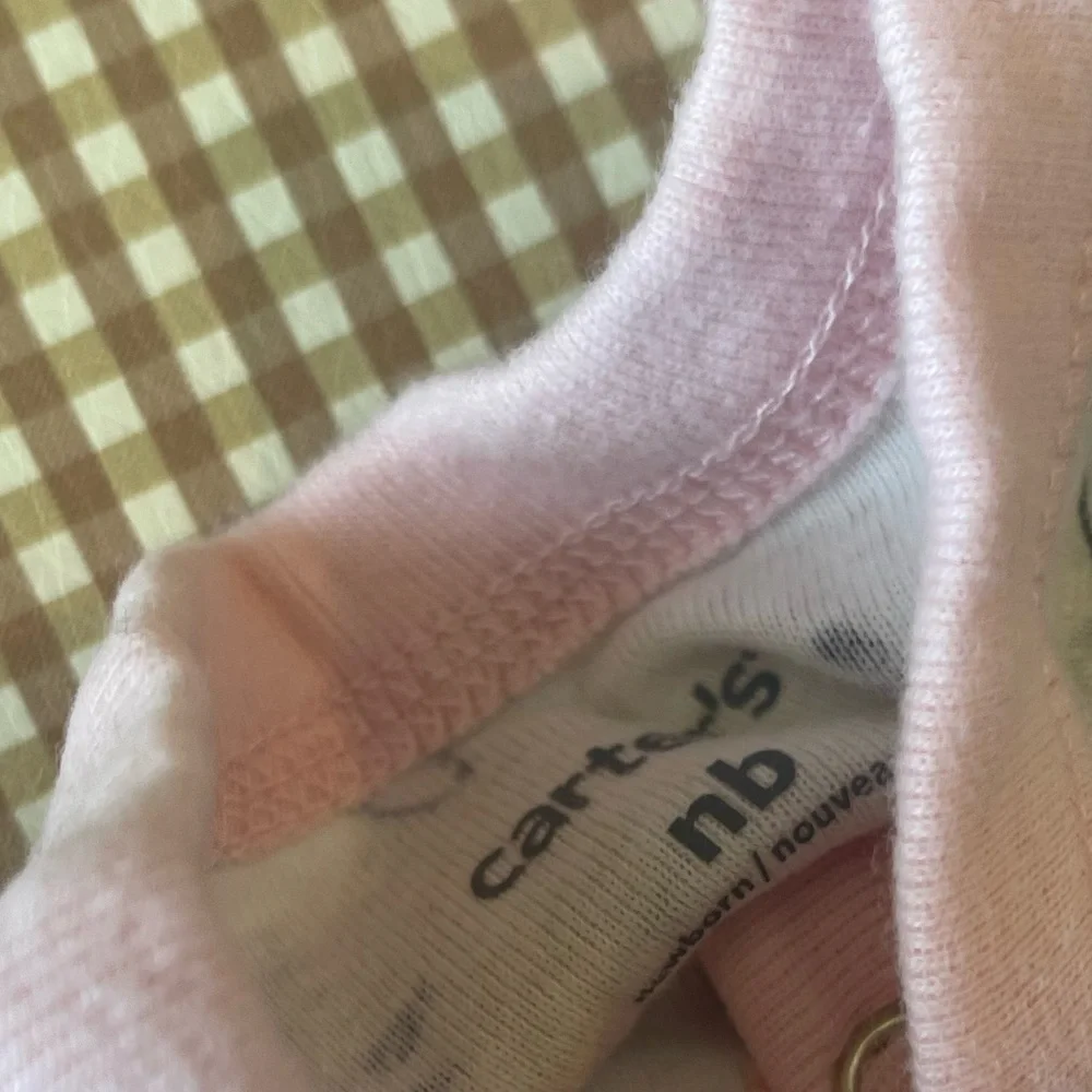 Carter’s Set of 2 newborn footless pajamas‎